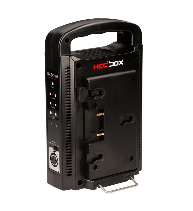 Hedbox RP-DC100A Gold Mount Dual Battery Charger