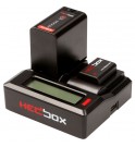 Hedbox RP-DC50 Dual Simultanius Battery Charger