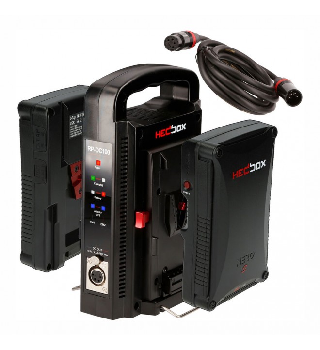 Hedbox PROBANK-2S High Capacity 196Wh Professional Power Bank Set