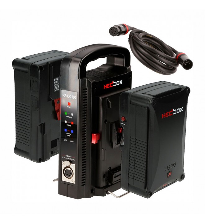 Hedbox PROBANK-2M High Capacity 300Wh Professional Power Bank Set