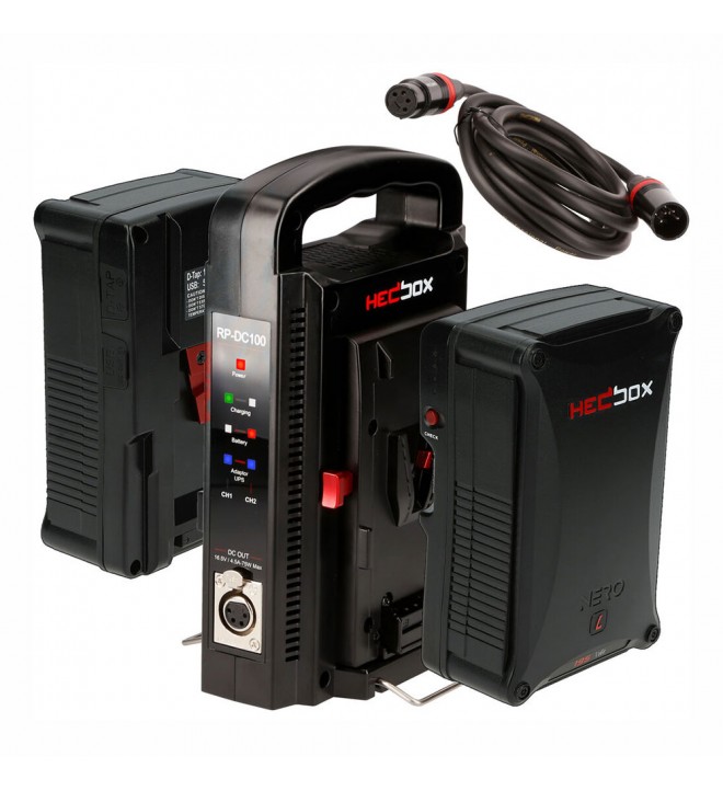 Hedbox PROBANK-2L High Capacity 390Wh Professional Power Bank Set