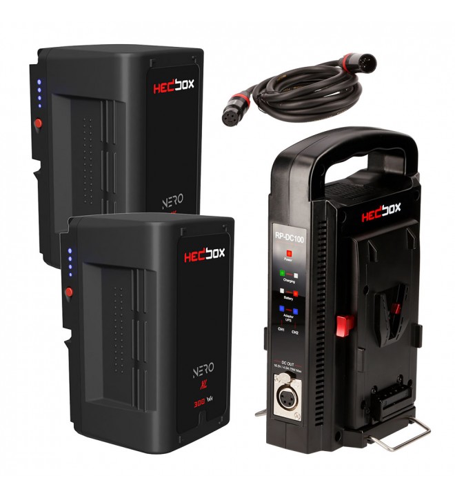 Hedbox PROBANK-2XL High Capacity 600Wh Professional Power Bank Set