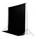 Caruba Background Cloth 2x3m Black