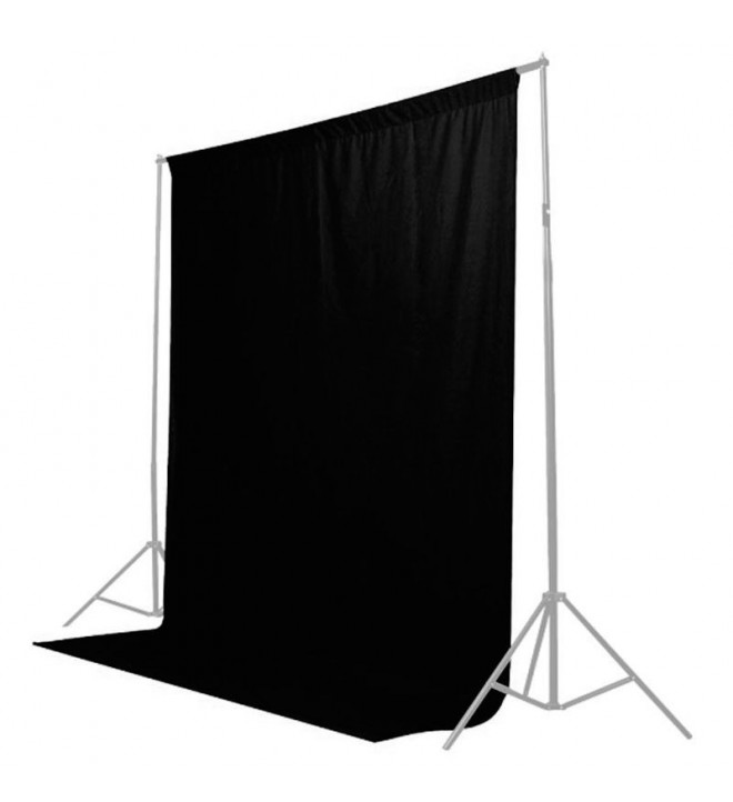 Caruba Background Cloth 2x3m Black