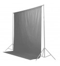 Caruba Background Cloth 2x3m Grey