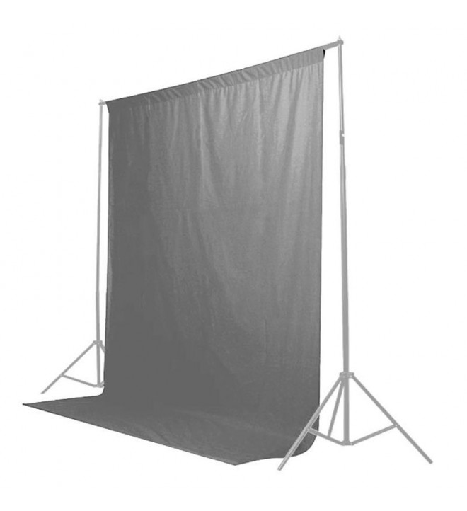 Caruba Background Cloth 2x3m Grey