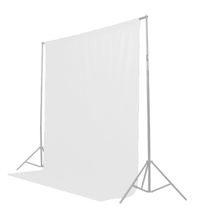 Caruba Background Cloth 2x3m White