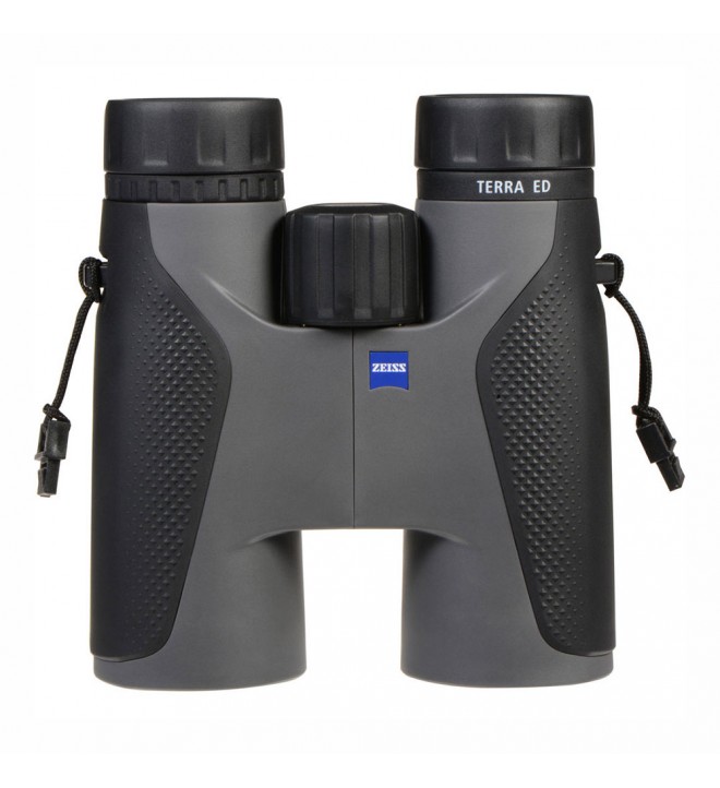 ZEISS TERRA ED 10x42 Grigio - Binocolo Nuovo Per Birdwatching Con Garanzia 2 Anni