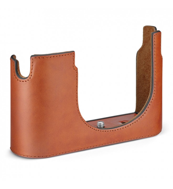 Leica Half Case Q3 (Leather, Cognac)