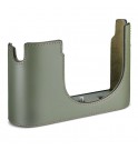 Leica Half Case Q3 (Leather, Olive Green)