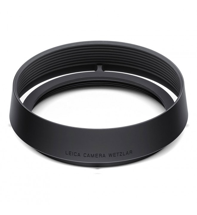 Leica Round Lens Hood Q (Aluminum, Black)