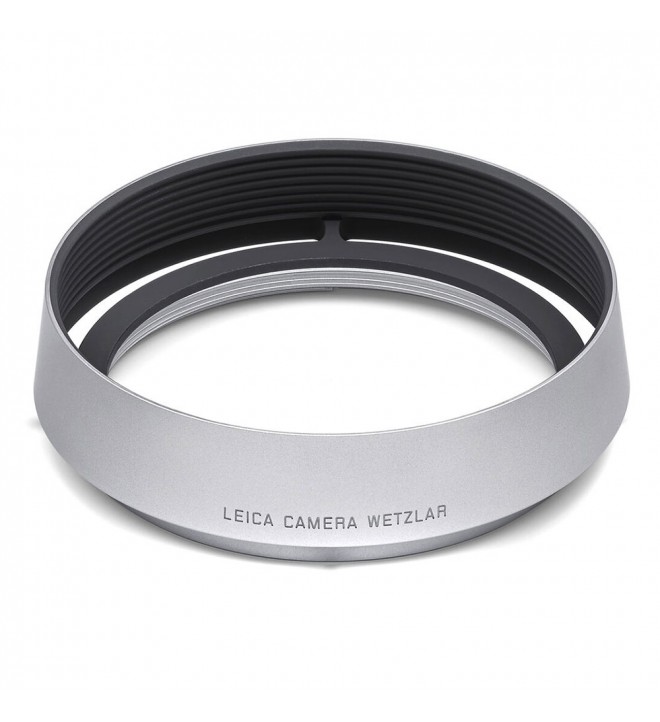 Leica Round Lens Hood Q (Aluminum, Silver)