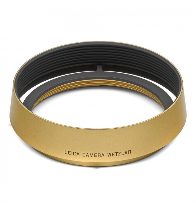 Leica Round Lens Hood Q (Brass, Blasted Finish)
