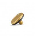 Leica Soft Release Button (Brass, Blasted Finish)