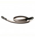 Artisan & Artist ACAM-312N Silk Cord Strap (Artistic Gradation Black X Silver)
