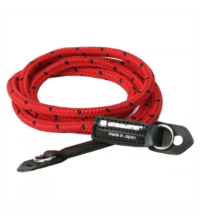 Artisan & Artist ACAM-701 Pin-Dot Cord Strap (Red/Black)