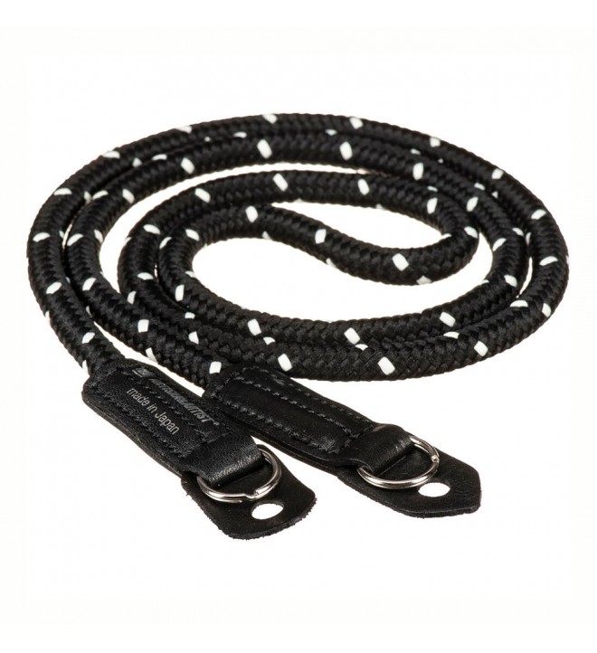 Artisan & Artist ACAM-706 Pin-Dot Cord Strap (Black/White) 
