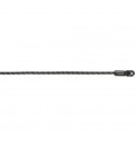 Artisan & Artist ACAM-706 Pin-Dot Cord Strap (Black/White) 