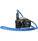 Artisan & Artist ACAM-706 Pin-Dot Cord Strap (Black/White) 