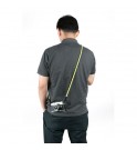 Artisan & Artist ACAM-706 Pin-Dot Cord Strap (Black/White) 