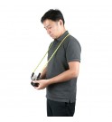 Artisan & Artist ACAM-706 Pin-Dot Cord Strap (Yellowgreen/Black)