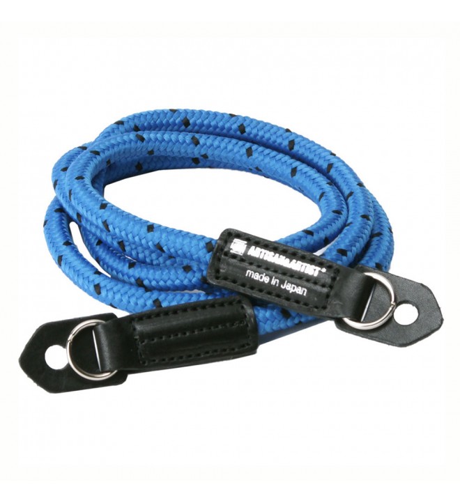 Artisan & Artist ACAM-706 Pin-Dot Cord Strap (Blue/Black)