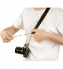 Artisan & Artist Wide Length Parachute Cord Strap (Tan)