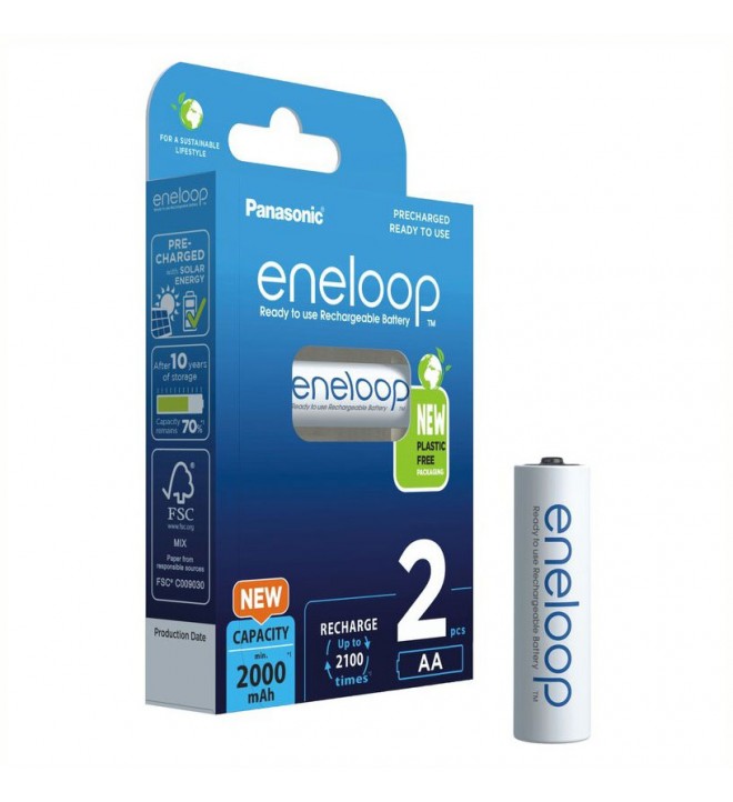 Panasonic Eneloop AA (2 kosa)