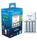 Panasonic Eneloop Basic Charger + 4x AA