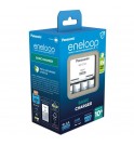 Panasonic Eneloop Basic Charger + 4x AA