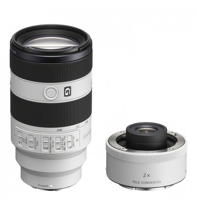 Sony FE 70-200mm f/4 Macro G OSS II + Sony FE 2.0x Teleconverter