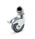 Manfrotto Wheel Set of 3 75mm with brakes and adapter for legs