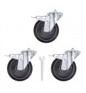 Manfrotto Wheels for Super Wind Up 160mm