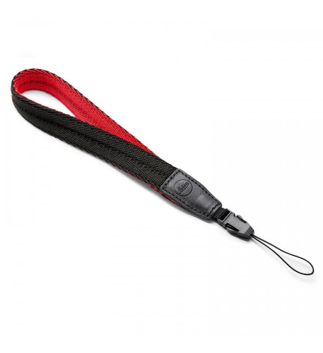 Leica Wrist strap SOFORT (black-red)