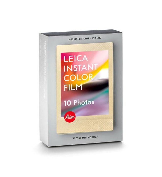  Leica SOFORT color film pack (mini), neo gold