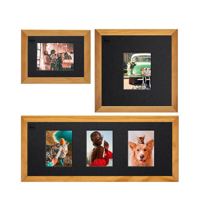 Leica Picture Frame-Set SOFORT (pine, natural)
