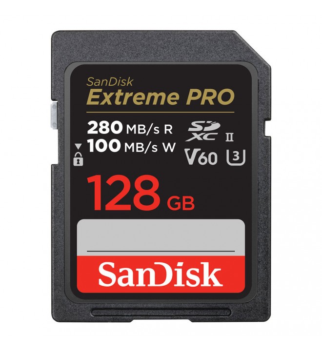 SanDisk Extreme PRO SDXC™ 128GB UHS-II 280MB/s