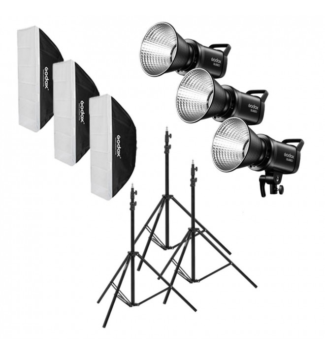 Godox SL60llD Trio kit - Video Light
