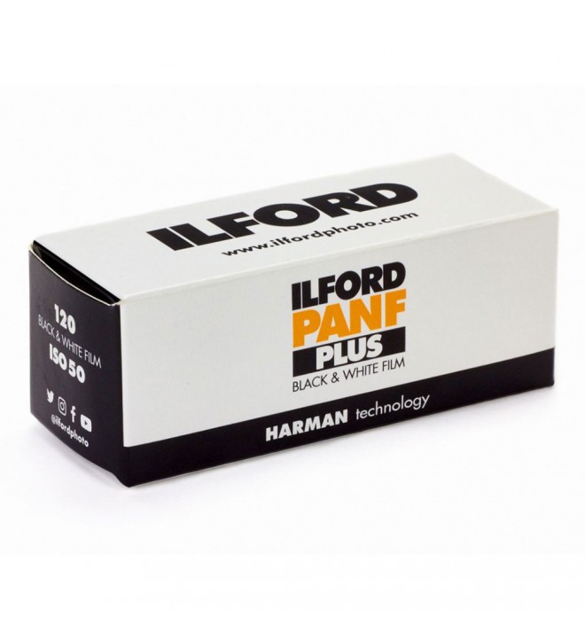 Ilford PAN F Plus 120 roll film