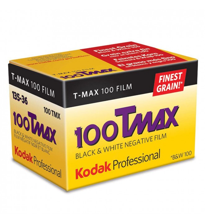 Kodak Professional T-Max 100, 35mm B&W Negative Film - 36