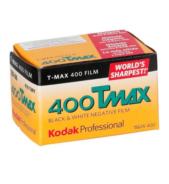 Kodak Professional T-Max 400, 35mm B&W Negative Film - 36
