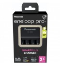 Panasonic Eneloop Smart Quick Charger + 4x AA Pro