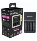 Panasonic Eneloop Smart Quick Charger + 4x AA Pro