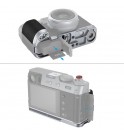 SmallRig 4555 L-Shape Grip for Fujifilm X100VI / X100V Silver