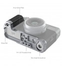 SmallRig 4555 L-Shape Grip for Fujifilm X100VI / X100V Silver