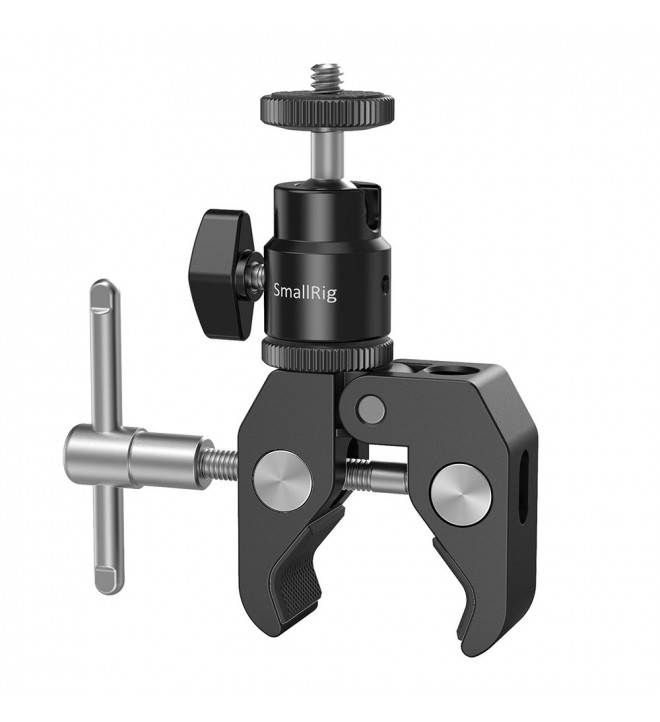 SmallRig Super Clamp Mount with 1/4" Screw Ball Head Mount