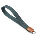 Leica Leather Wrist Strap (Cognac/Petrol)