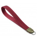 Leica Leather Wrist Strap (Olive/Burgundy)