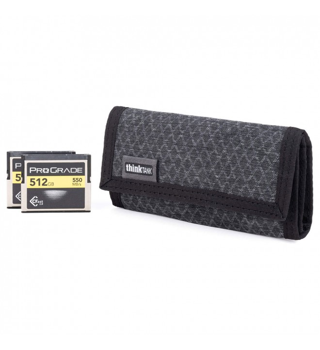 Think Tank Secure Pixel Pocket Rocket Memory Card Wallet (Black Slate)