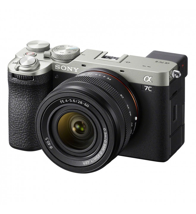 Sony A7C II + Sony FE 28-60mm f/4-5.6 (srebrn)